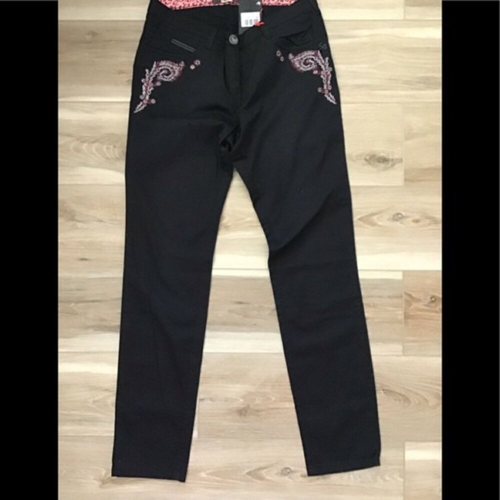Maison Scotch Embroidered Skinny Jeans 30/32